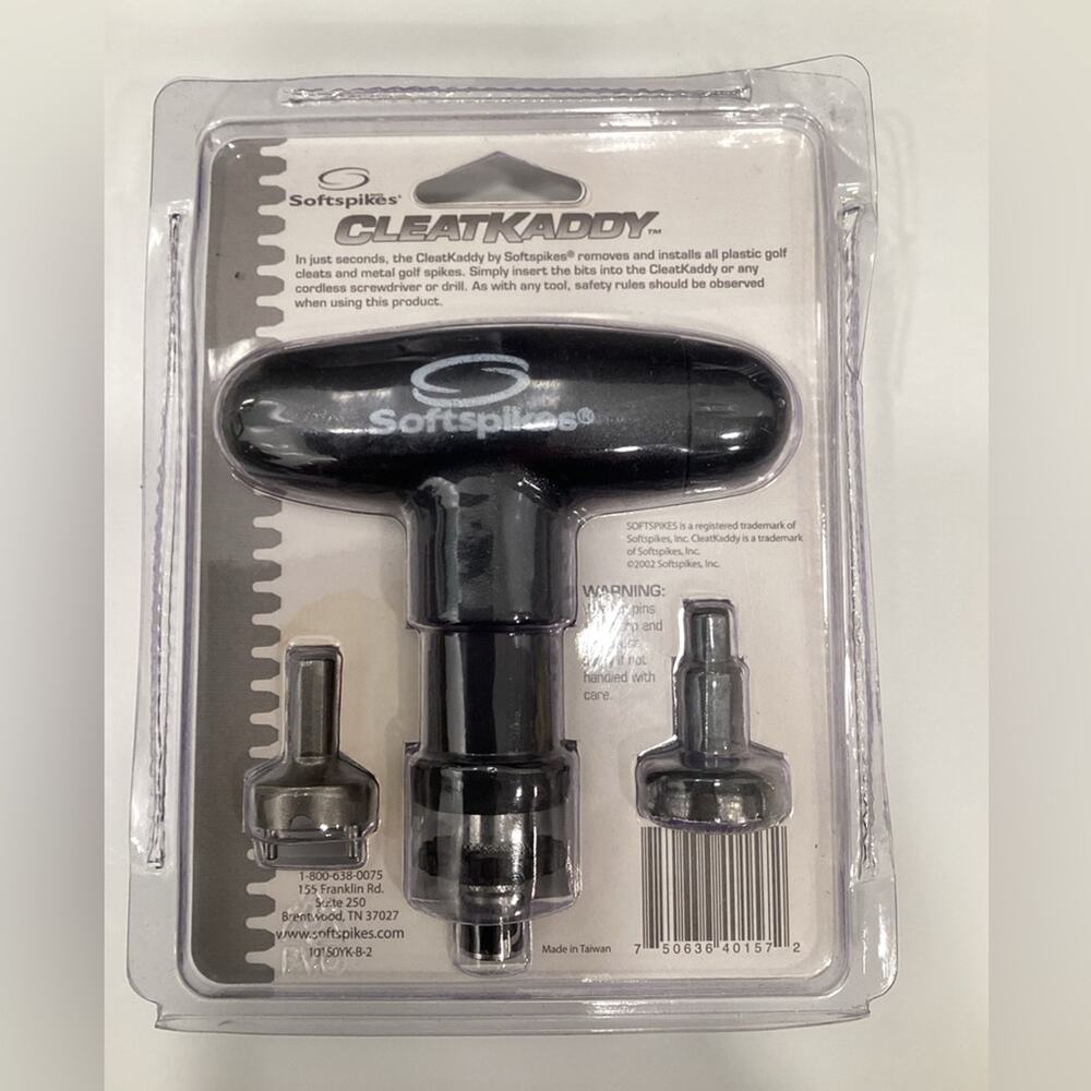 Softspikes Cleatkaddy, Removes and Installs All Golf Cleats - Picture 2 of 2